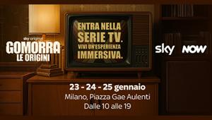‘Gomorra – Le Origini trasforma’ trasforma Piazza Gae Aulenti in un grande set aperto al pubblico con la presenza live dei protagonisti