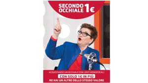 Da GrandVision il secondo occhiale costa solo 1 euro, lo racconta la nuova campagna di stvDDB