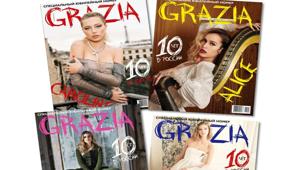 Grazia festeggia 10 anni di successi dell'edizione russa
