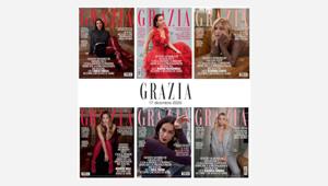 Grazia in edicola con sei cover differenti e online su Instagram con una diretta e una sfilata virtuale in collaborazione con l’Avatar Factory Igoodi