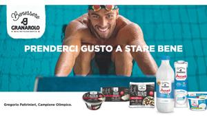 Granarolo lancia la nuova campagna pubblicitaria per la linea Benessere con protagonista Gregorio Paltrinieri firma Nadler Larimer & Martinelli,