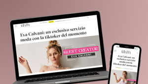 Grazia presenta tre nuovi progetti su Tik Tok e sul sito internet per valorizzare creatività e talento ed aumentare l'engagement online