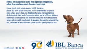 Gruppo IBL Banca in comunicazione con agenzia Thomas per celebrare 90 anni di storia