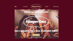 Gelato, musica e consumer engagement al Firenze Rocks e Milano Summer Festival con  Hägean-Dazs e BPRESS