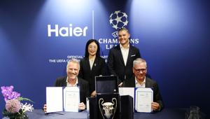 Haier diventa Global Partner della UEFA Champions League dal 2027 al 2031. In definizione un programma globale di comunicazione e attivazione per coinvolgere i consumatori nei singoli Paesi Haier diventa Global Partner della UEFA Champions League dal 2027 al 2031. In definizione un programma globale di comunicazione e attivazione per coinvolgere i consumatori nei singoli Paesi