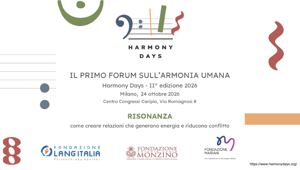 A Milano tornano gli Harmony Days: il forum internazionale sul valore educativo, medico e sociale della musica