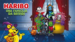 Haribo sceglie SG Company, dopo gara, per il progetto "Una famiglia da brividi"