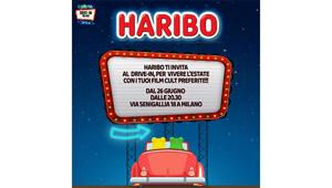Haribo porta le famose caramelle gommose a Drive-In Milano
