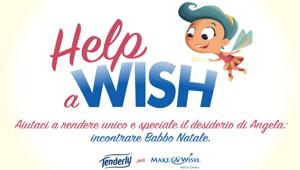 Tenderly inaugura la partnership con Make-A-Wish Italia Onlus
