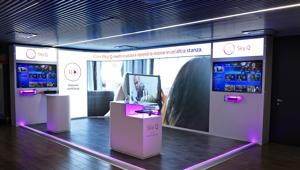 Integer ha realizzato una retail experience per scoprire Sky Q a Fiumicino