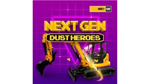 “Next Gen Dust Heroes” la nuova campagna gaming ideata da Melismelis per promuovere il lancio del miniescavatore Cat® 305 Next Generation