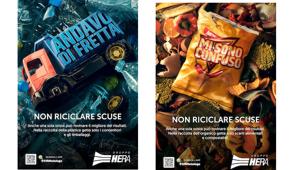 “Non riciclare scuse” è la nuova campagna di comunicazione del Gruppo Hera firmata da KleinRusso per la raccolta differenziata. On air su affissioni, stampa e digital