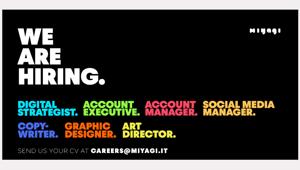 Miyagi cresce e con gli Hiring Days il 29, 30 e 31 marzo cerca talenti