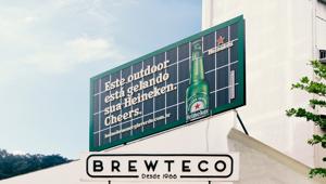 Heineken lancia la nuova campagna outdoor che usa l'energia solare per raffreddare la birra. Firma Le Pub Brazil