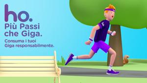 “Più Passi che Giga”, la challange con cui ho. Mobile promuove un consumo responsabile e uno stile di vita sano