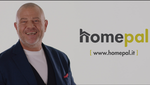 Giulio Golia è il testimonial della nuova campagna di Homepal. Creatività di H-57
