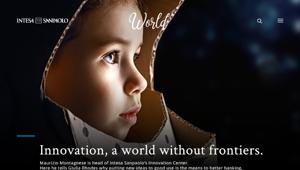 World.intesasanpaolo.com online con Saatchi & Saatchi