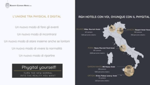 Il futuro del turismo congressuale è Phygital. RGH Hotels lancia un nuovo “hub” tecnologico italiano per meeting ed eventi