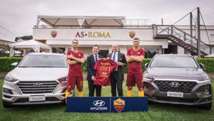 Hyundai è il nuovo Global Main Partner dell’AS Roma