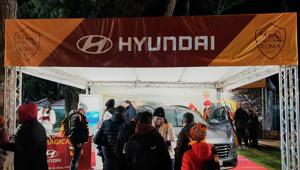 Hyundai in campo con i tifosi dell’AS Roma nel fan village La Magica Land, curato da Master Group Sport