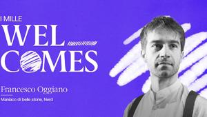 Francesco Oggiano, giornalista e creator dell’informazione, ospite al secondo appuntamento dell’anno con gli eventi live targati I Mille Welcomes