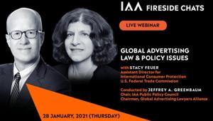 IAA Global presenta l'incontro online 'Global Advertising Law & Policy Issues'