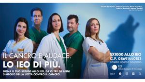 IEO e Monzino e Armando Testa ancora insieme per sensibilizzare sulla lotta contro il cancro e le malattie cardiovascolari: al via le due nuove campagne per il 5x1000.