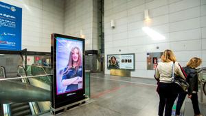IGPDecaux rinnova e amplia la propria offerta DOOH nella Metropolitana di Brescia con gli schermi  iVISION 75’’ultra HD