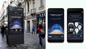 Lavazza sceglie la sinergia OOH + Mobile adv per il drive to event grazie alle soluzioni Street to Store di S4M e OOH di IGPDecaux