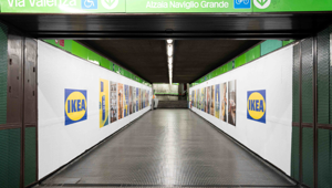 IKEA alla Milano Design Week 2025 con un'esperienza immersiva nella fermata della metro di Porta Genova