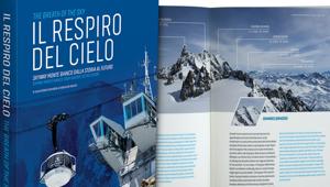 In edicola con La Stampa il volume "Il respiro del cielo. Skyway Monte Bianco dalla storia al futuro"