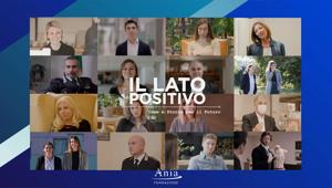 Next 14 con Rai Pubblicità per 'Il lato positivo', in onda su Rai2. Progetto di Ania e Fondazione Ania