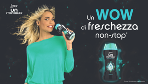 Ilary Blasi è protagonista della nuova campagna tv e social di Lenor Unstoppables