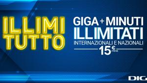 DIGI Italy è in campagna sui mezzi digital e offline con la nuova offerta llimitutto, Illimitato e Combo