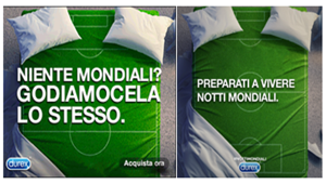 #Nottimondiali, la campagna Durex che invita gli italiani a vincere la propria “partita migliore”