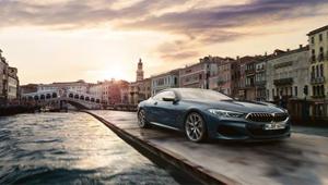BMW Group presenta la campagna di lancio della nuova Serie 8 Coupé. Location d'accezione dello spot il Canal Grande a Venezia. Firma Serviceplan Group