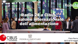 Radio 24 al Salone internazionale dell'alimentazione Cibus dal 3 al 6 maggio. Teaser promozionale on air nelle settimane precedenti