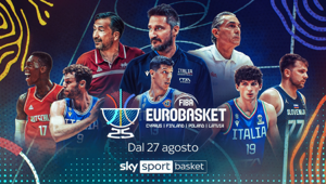 Sky Sport: FIBA Eurobasket 2025 in diretta nella Casa dello Sport di Sky