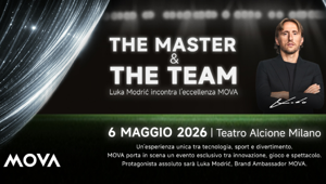 MOVA porta il talento di Luka Modrić a Milano: al Teatro Alcione va in scena "The Master & The Team"
