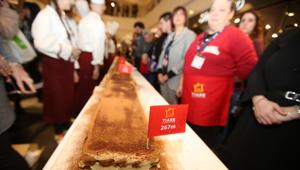 Latterie Friulane (Parmalat) partner ufficiale del “tiramisù più lungo del mondo”