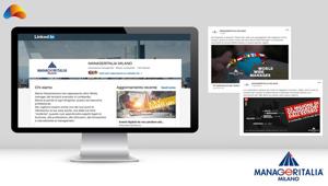 A-Tono vince la gara e firma la comunicazione sui social per Manageritalia