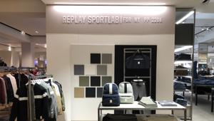 Replay lancia la sua capsule collection SportLab con un primo pop up store da Selfridges a Londra