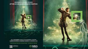M&G e Absoluta illuminano il Natale di energia positiva con una campagna OOH e digital