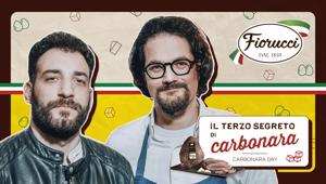 FIORUCCI: campagna digital sul Guanciale in occasione del Carbonara Day con la creatività di Lampi Comunicazione Illuminata
