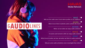 Havas Media Network presenta le ‘gAUDIOlines' per i brand