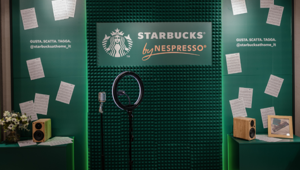 Starbucks by Nespresso a Sanremo: l'agenzia Mirror firma il pop-up store esperienziale