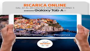 Wind: al via il concorso per vincere il nuovo tablet Samsung Galaxy Tab A 2016