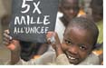 Firmata Comunicazionisociali la campagna per il 5x1000 dell'Unicef