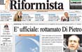 A Press-Di la distribuzione de 'Il Riformista'