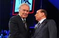 Boom di ascolti per Berlusconi da Santoro : 9 mln di telespettatori e 33,58% di share. Record anche su Twitter